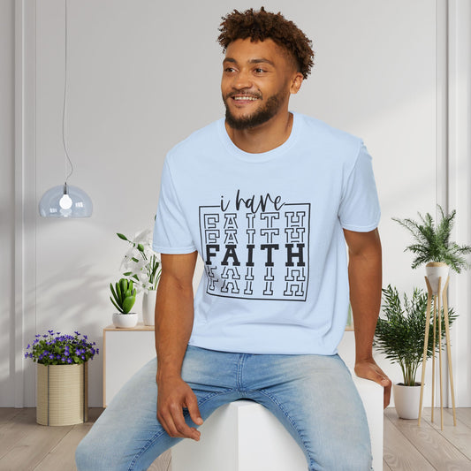 I Have Faith Adult T-shirt