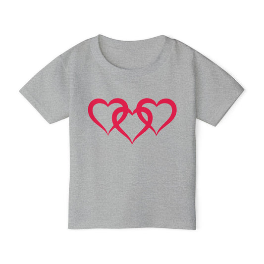 Triple Heart Heavy Cotton™ Toddler T-shirt