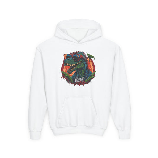 Cool Dinosaur Youth Hoodie