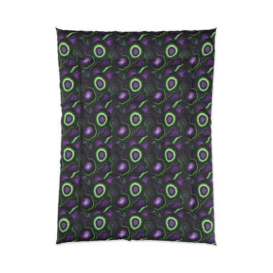 Amethyst & Lime Fracture Comforter