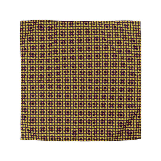 Golden Radiance Microfiber Duvet Cover