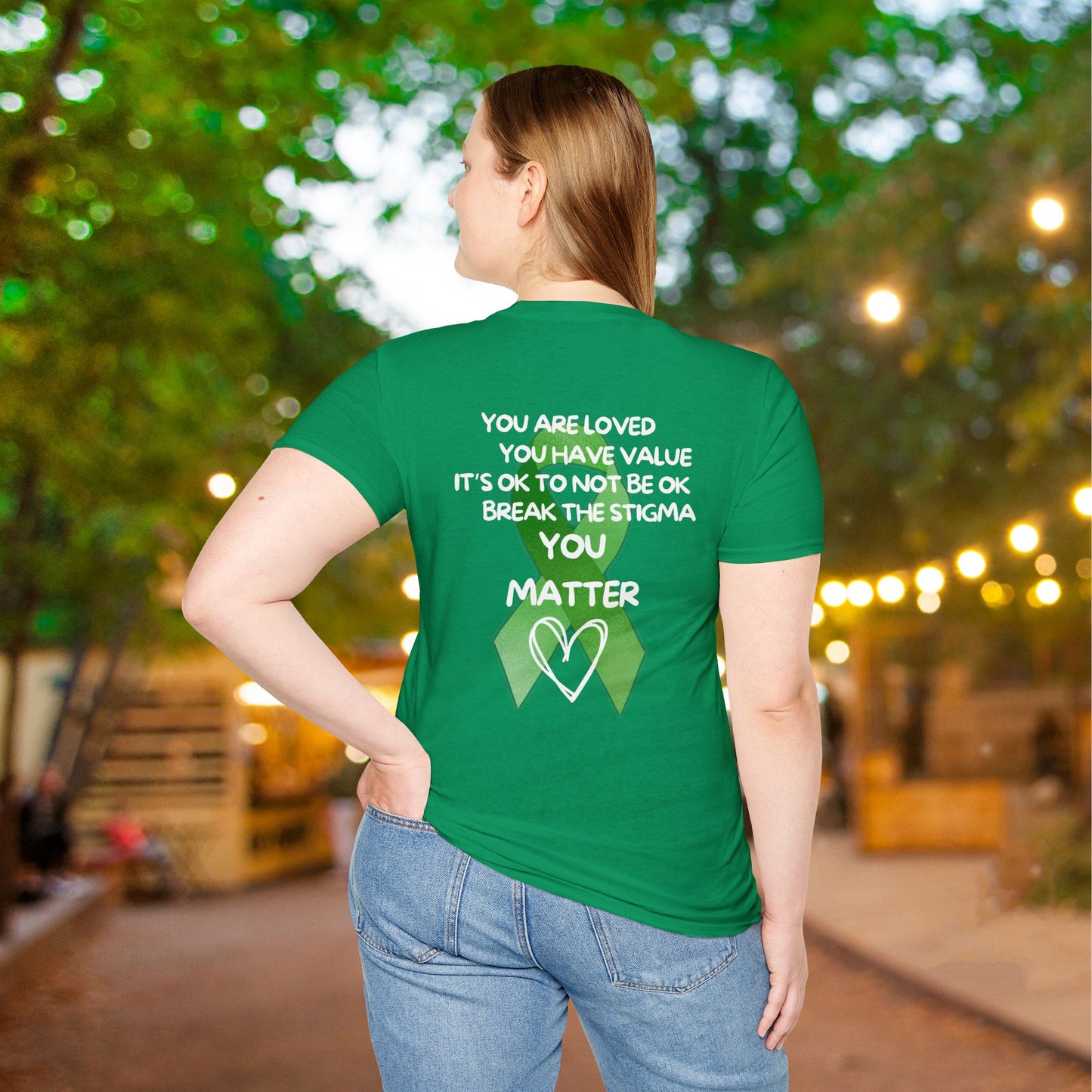 You Matter Mental Health Awareness Adult T-shirt