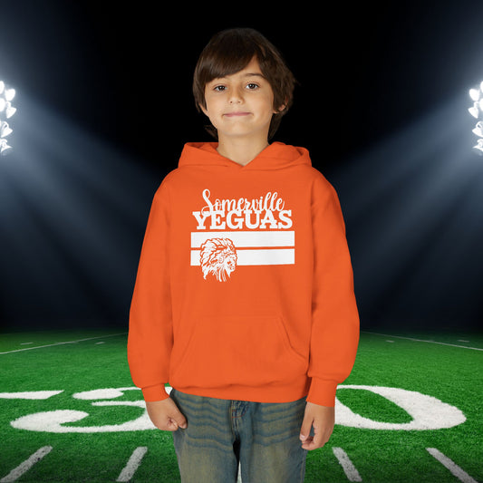 Somerville Yeguas w/Mascot Youth Heavy Blend Hoodie