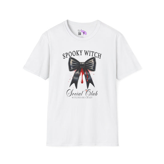 Spooky Witch Social Club Adult T-shirt