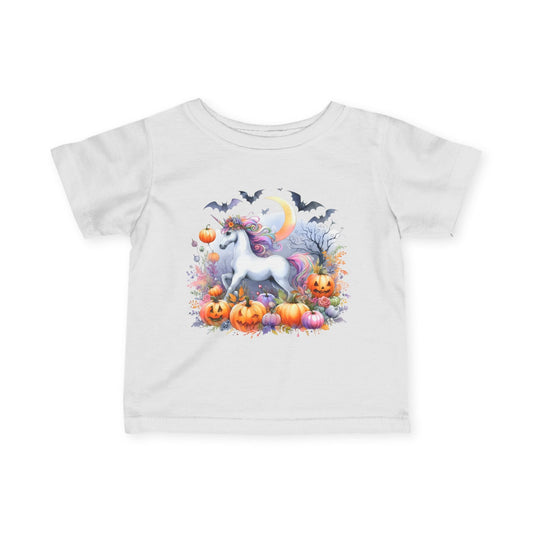 Halloween Unicorn Infant Soft T-Shirt
