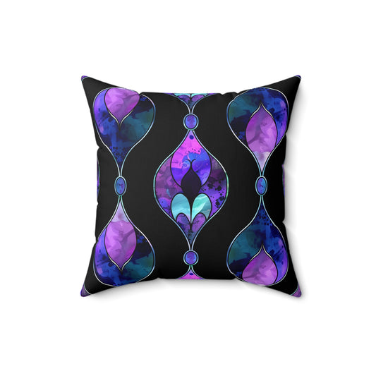 Glass Dreams Throw Pillow