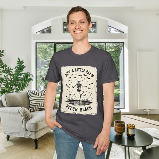 Just A Little Ray of Pitch Black Adult T-shirt