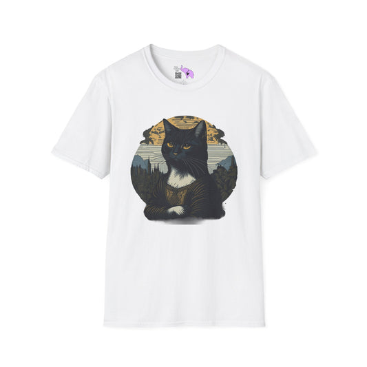Meow Lisa Adult T-shirt