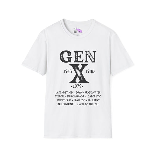 GenX 1979 Adult T-shirt