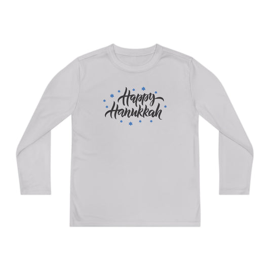 Happy Hanukkah 3 Youth Long Sleeve Tee