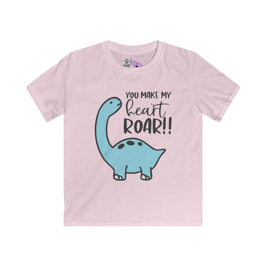You Make My Heart Roar Youth Softstyle Tee