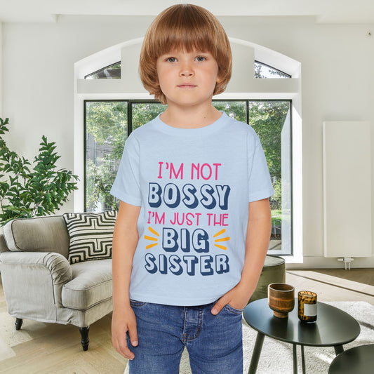 I'm Not Bossy I'm Just The Big Sister Heavy Cotton™ Toddler T-shirt