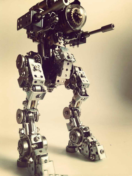 Steampunk Style Mechanical Overlord Model