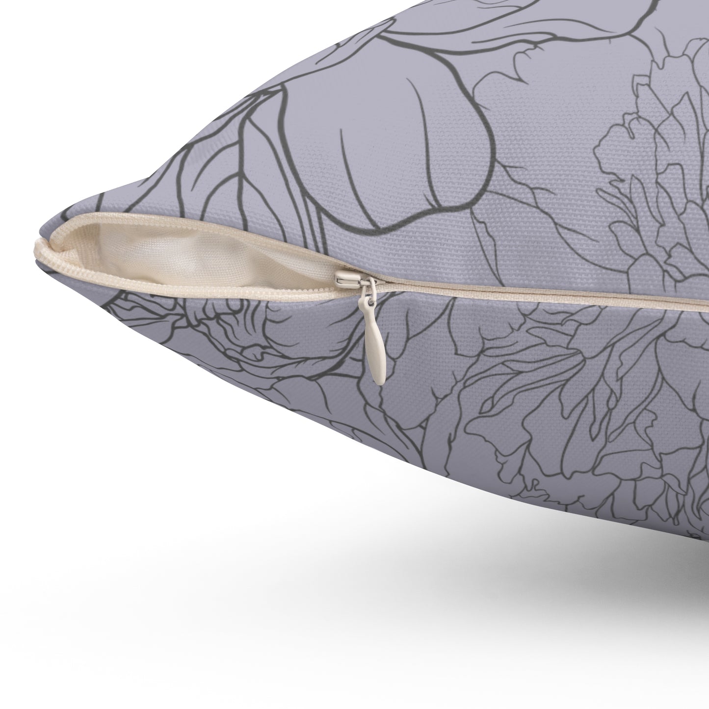 Dusty Bloom Throw Pillow