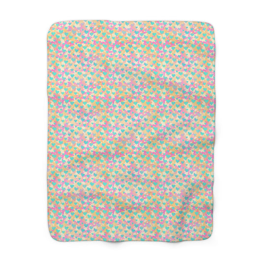 Sweetheart Camo Fleece Blanket