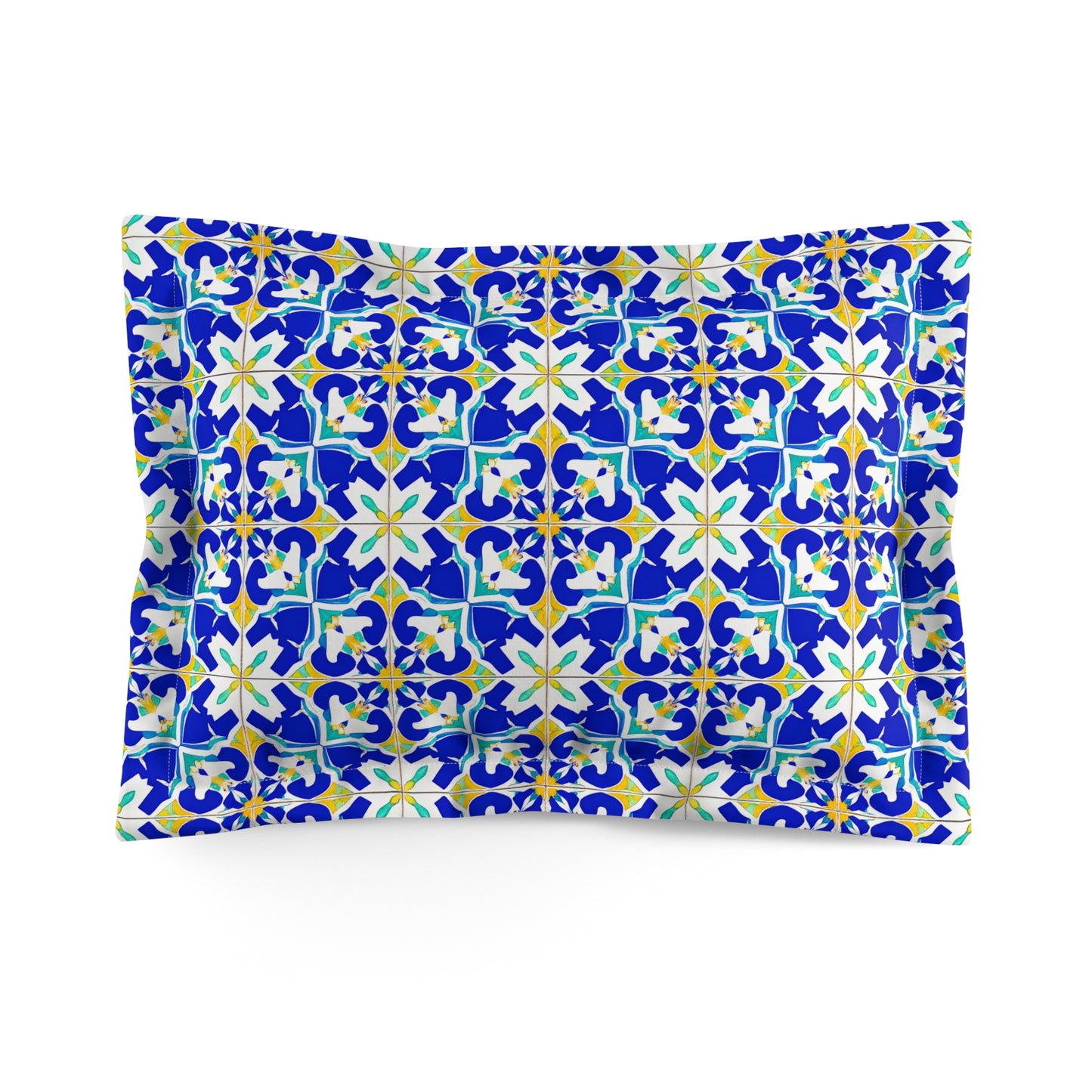 Blue Horizon Mosaic Basic Bedding Set