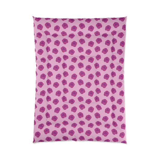 Rosy Dream Peonies Comforter