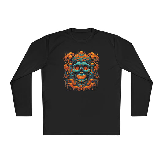 Ancient Ruler Skull Adult Long Sleeve Tee