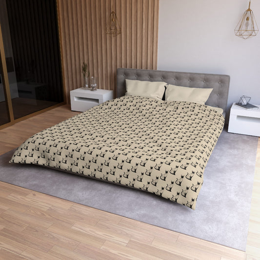 Siamese Charm – Sandy Dune Microfiber Duvet Cover
