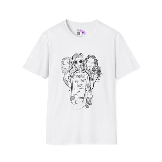 Grunge Is Not Dead Adult T-shirt