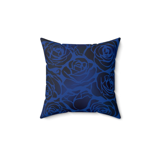 Nocturne Roses Throw Pillow