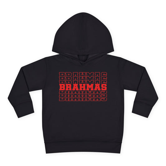 Brahmas (Stacked) Toddler Hoodie