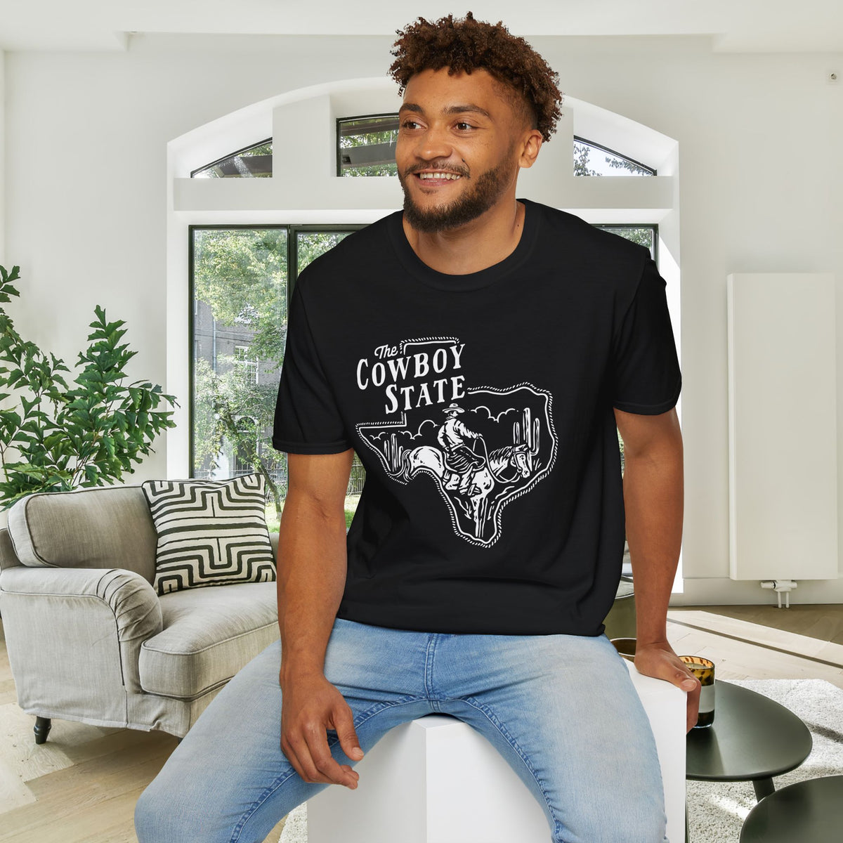 Texas The Cowboy State Adult T-shirt