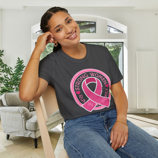 Strong Women Run In My Family Adult Unisex Tshirt