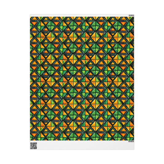 Living Tapestry Kwanzaa Wrapping Paper