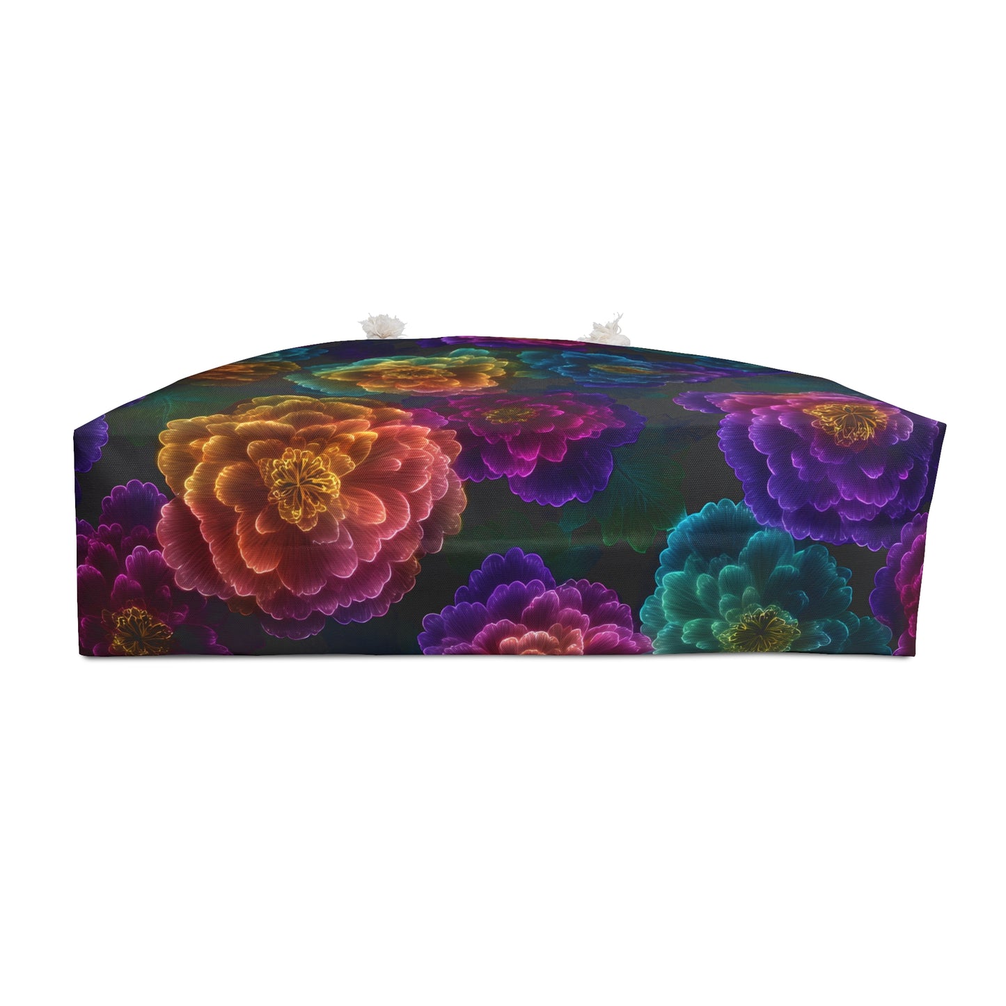 Neon Whisper Blooms Weekender Bag
