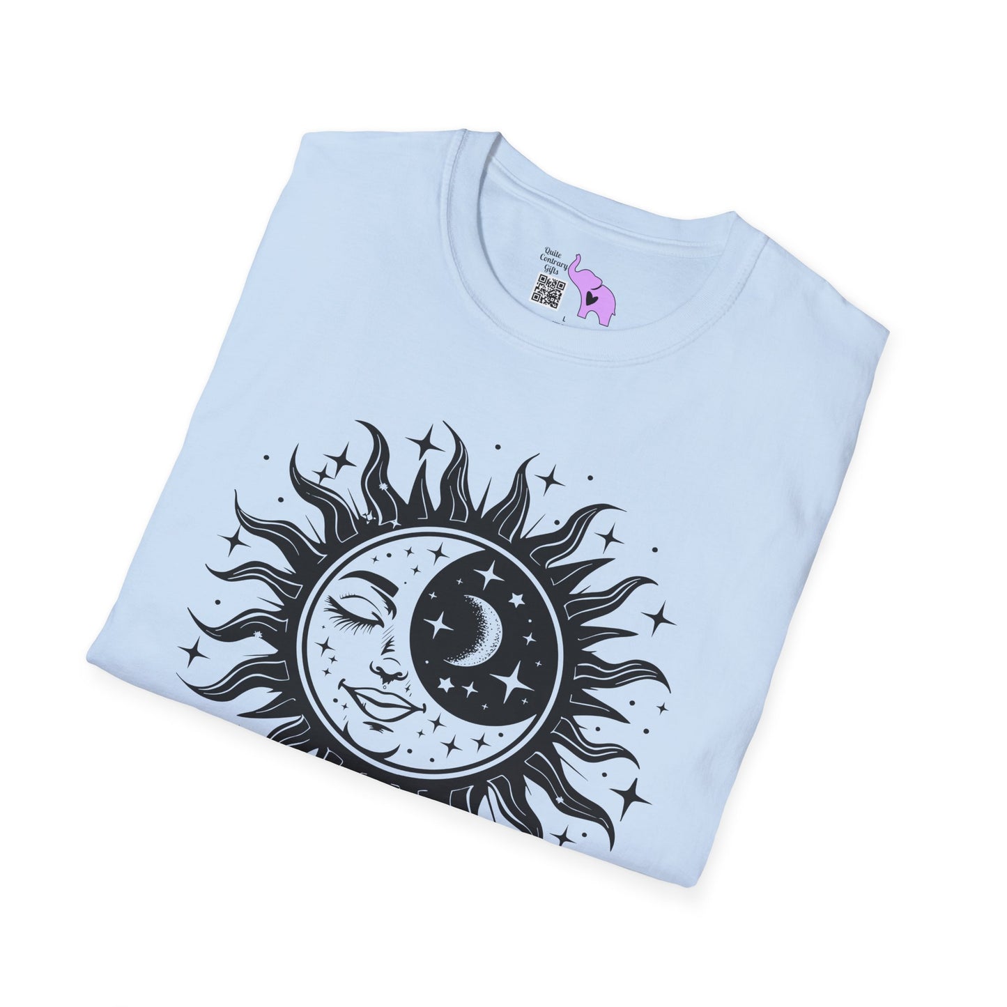 Celestial Sun/Moon Adult T-shirt
