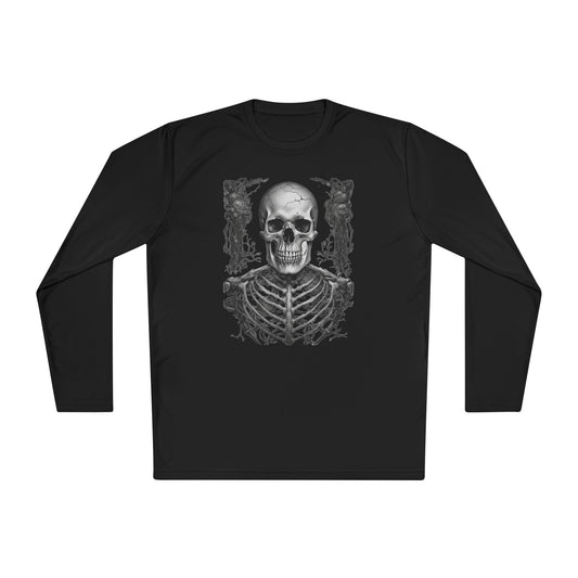 Creepy Bones 5 Adult Long Sleeve Tee