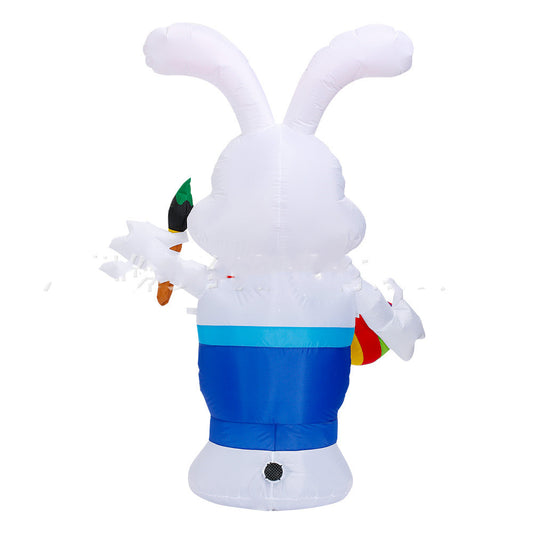 Easter Bunny Inflatables with LED Lights