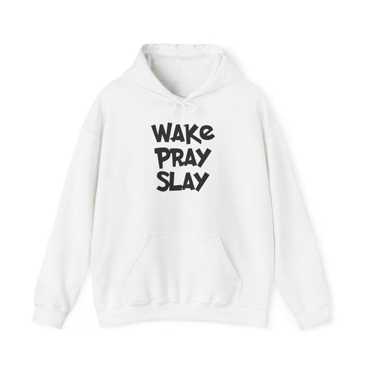 Wake Pray Slay Heavy Blend™ Hooded Sweatshirt