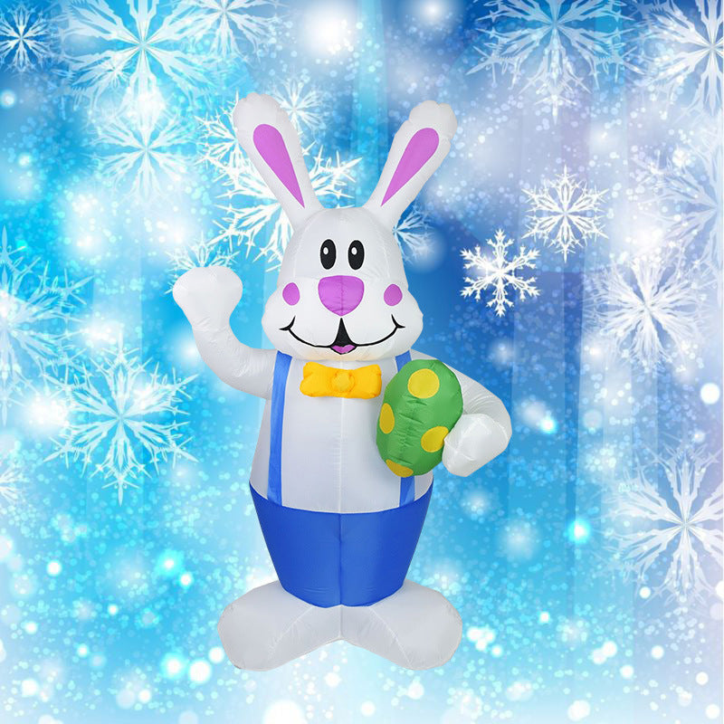 Inflatable Easter Bunny With LED Light