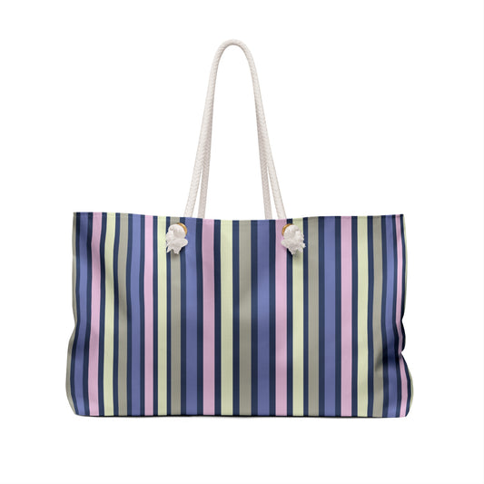 Earthy Stripes Weekender Bag