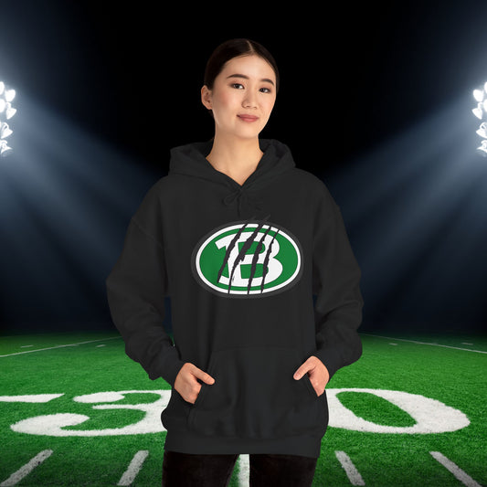 Brenham ISD Logo w/Claw Marks Adult Heavy Blend™ Hooded Sweatshirt