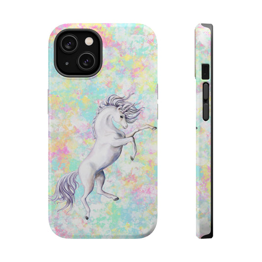 Pastel Pegasus MagSafe® Compatible Tough Case for iPhone