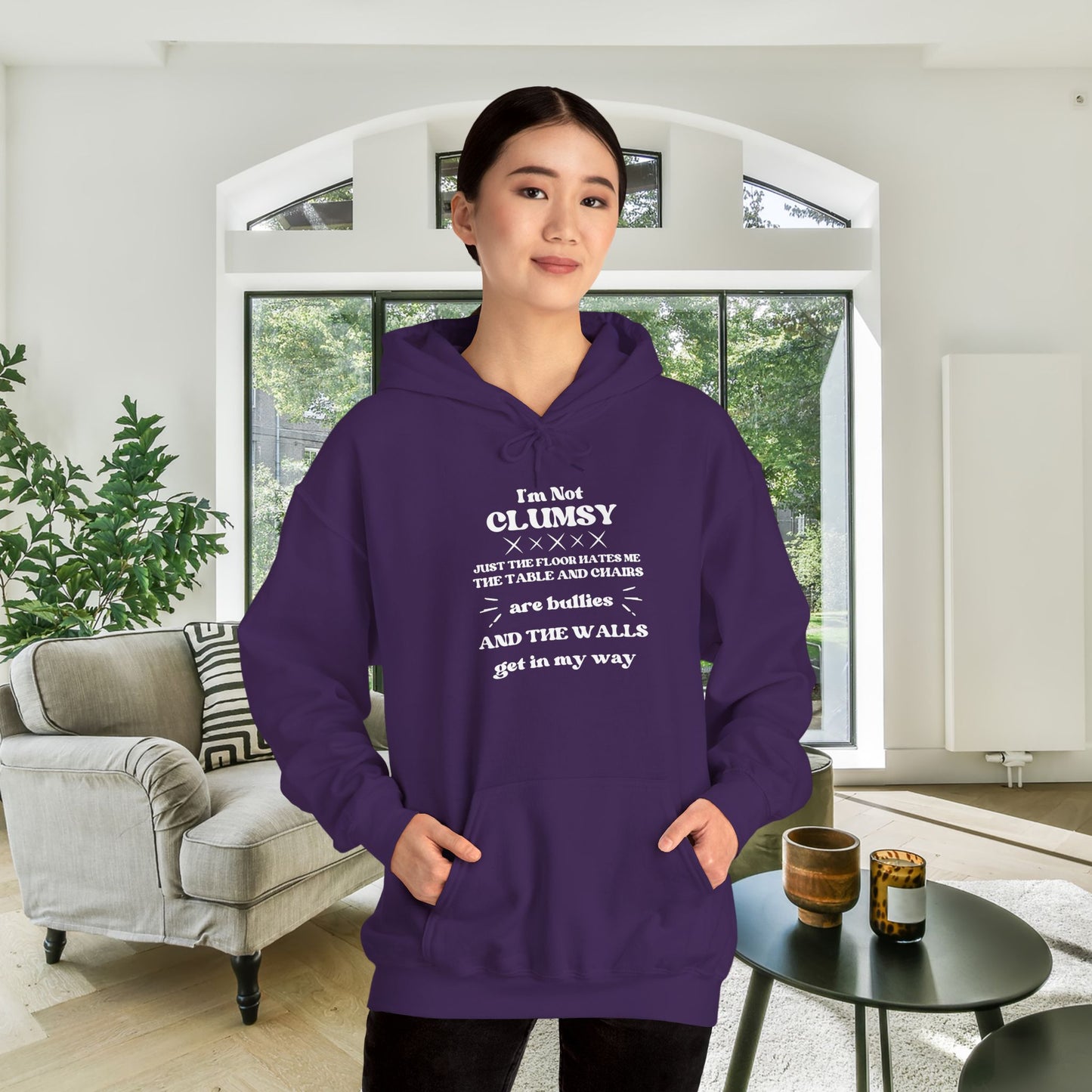 I'm Not Clumsy Adult Heavy Blend™ Hoodie