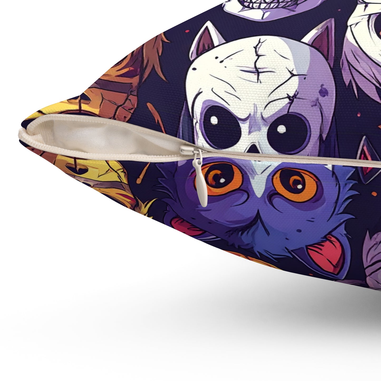 Monster Mash Up Throw Pillow