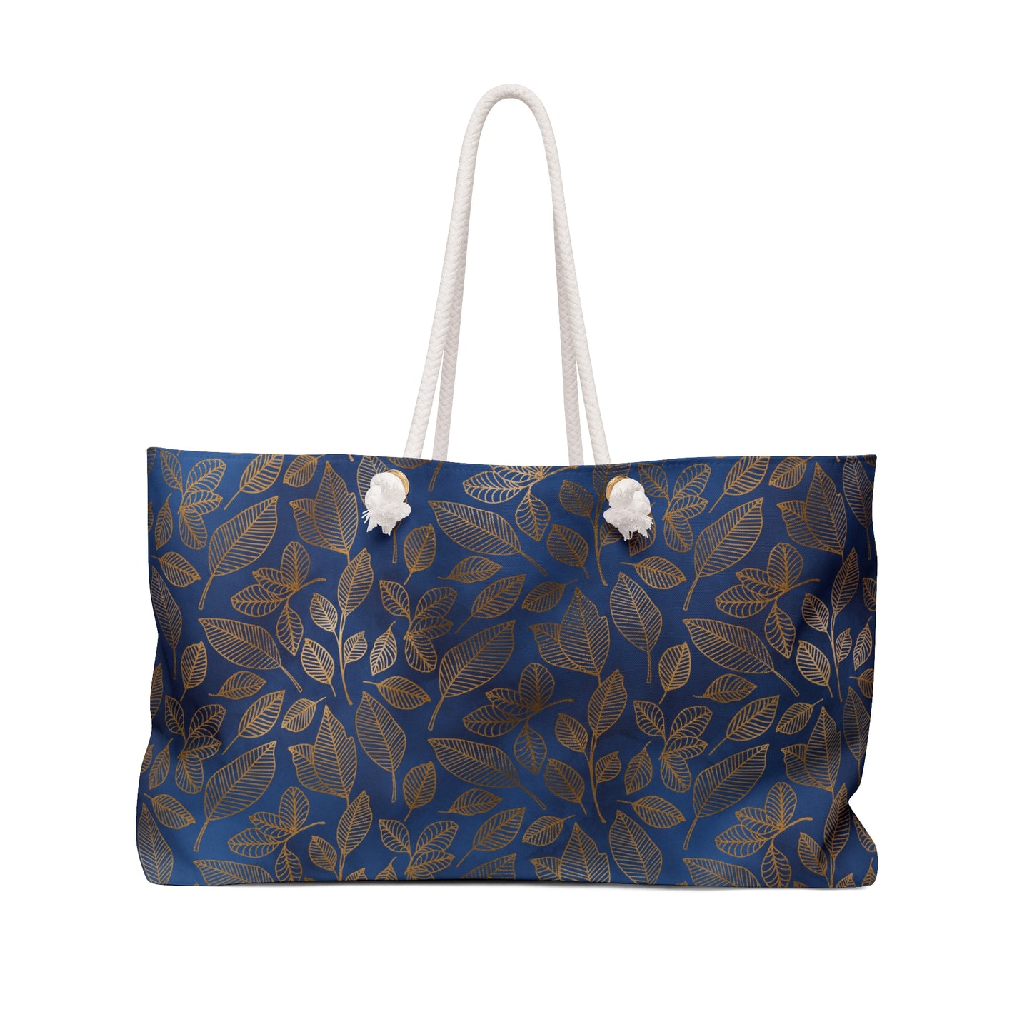 Navy & Gold Botanica Weekender Bag