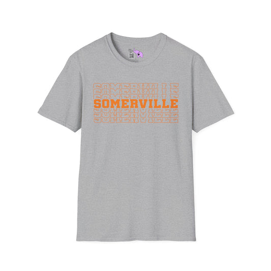 Somerville (Stacked) Adult T-shirt