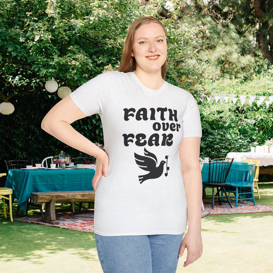 Faith over Fear Adult T-shirt