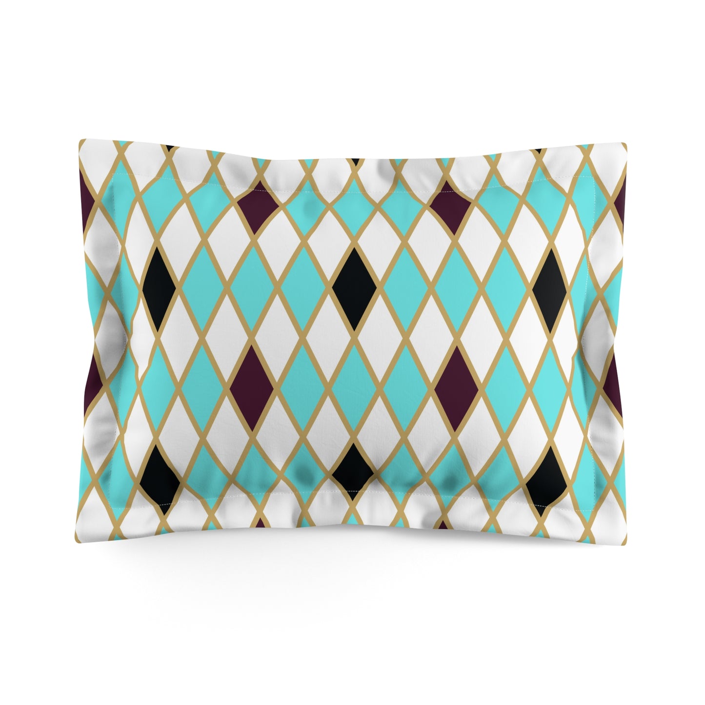 Teal Mosaic Harlequin Basic Bedding Set