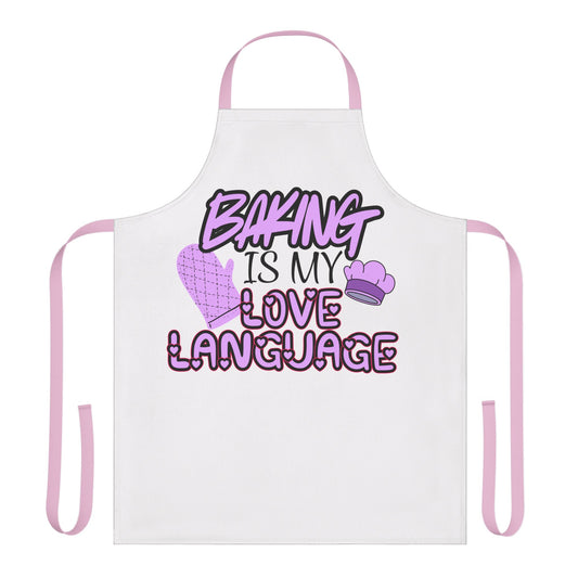 Baking Is My Love Language Apron