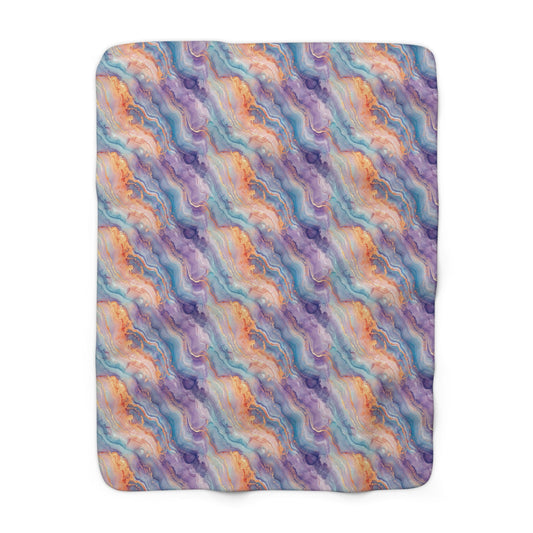 Dreamwave Marble Fleece Blanket