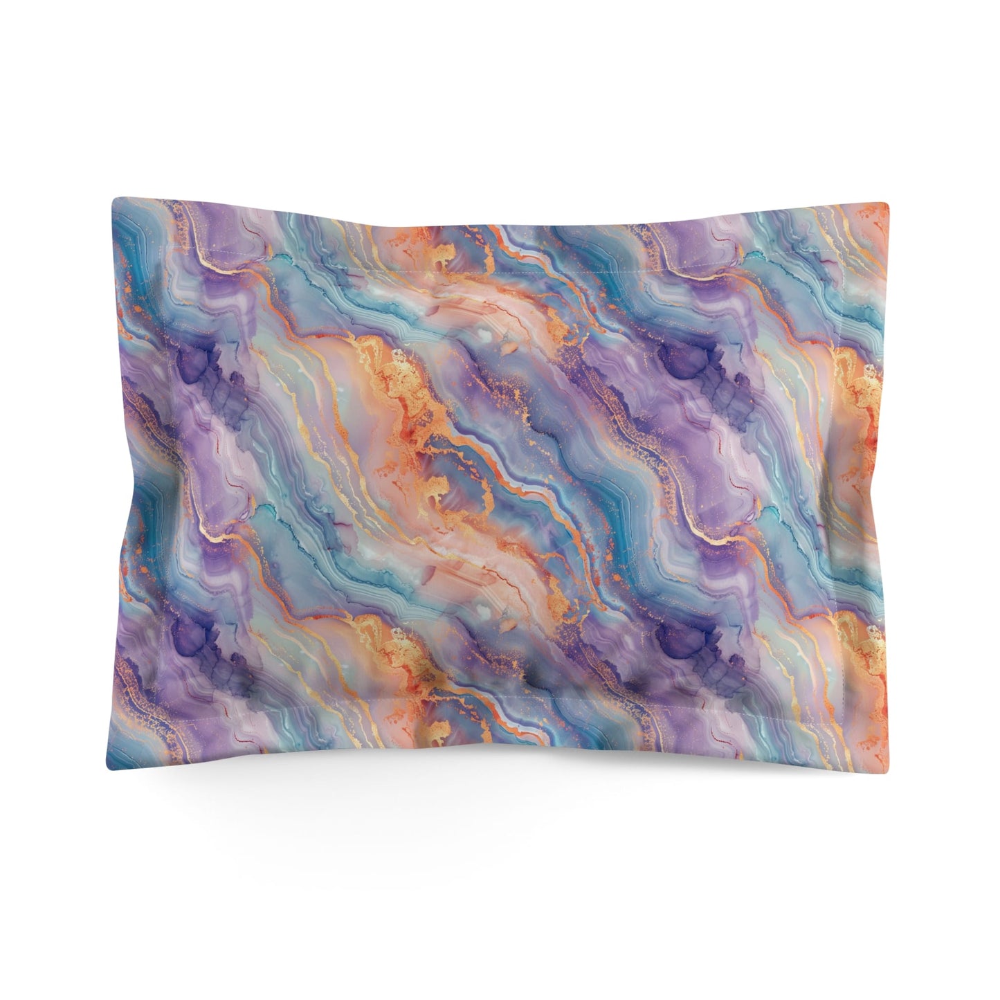 Dreamwave Marble Pillow Sham