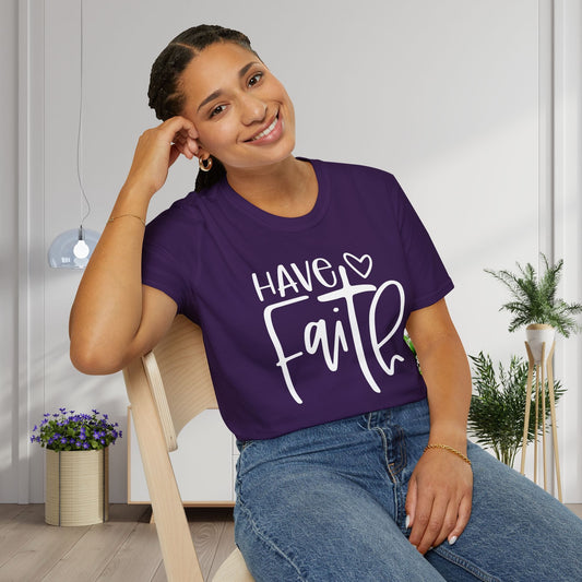 Have Faith Adult T-shirt