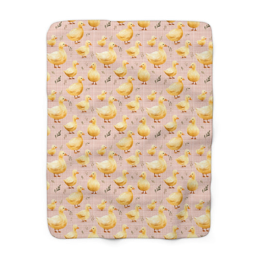 Ducky Daydream Fleece Blanket