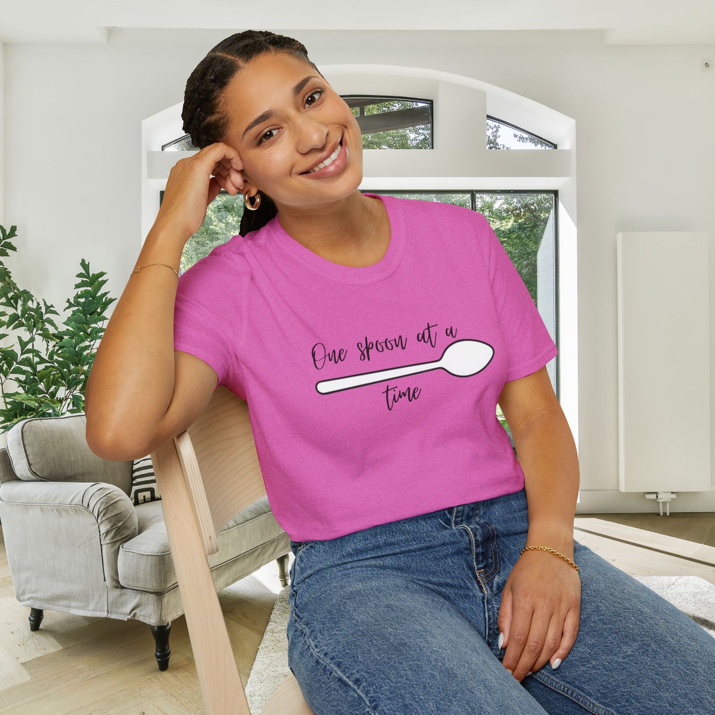 One Spoon At A Time Adult T-shirt